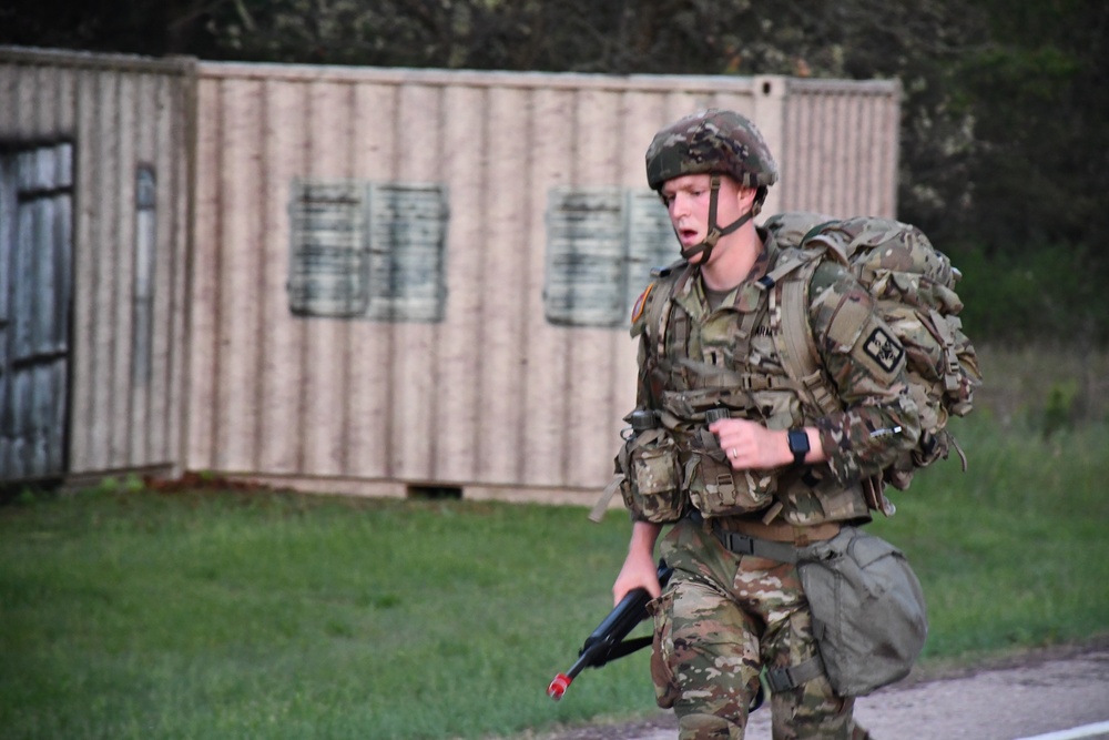 Soldiers test for Expert Field Medical Badge at Fort McCoy