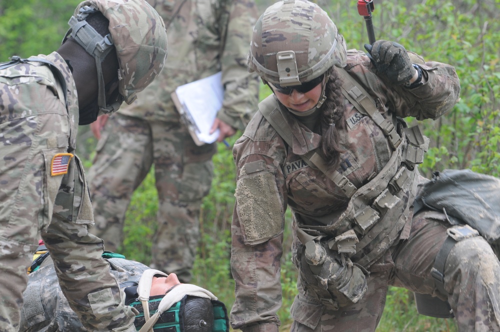 DVIDS - Images - Soldiers test for Expert Field Medical Badge at Fort ...