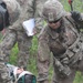 Soldiers test for Expert Field Medical Badge at Fort McCoy