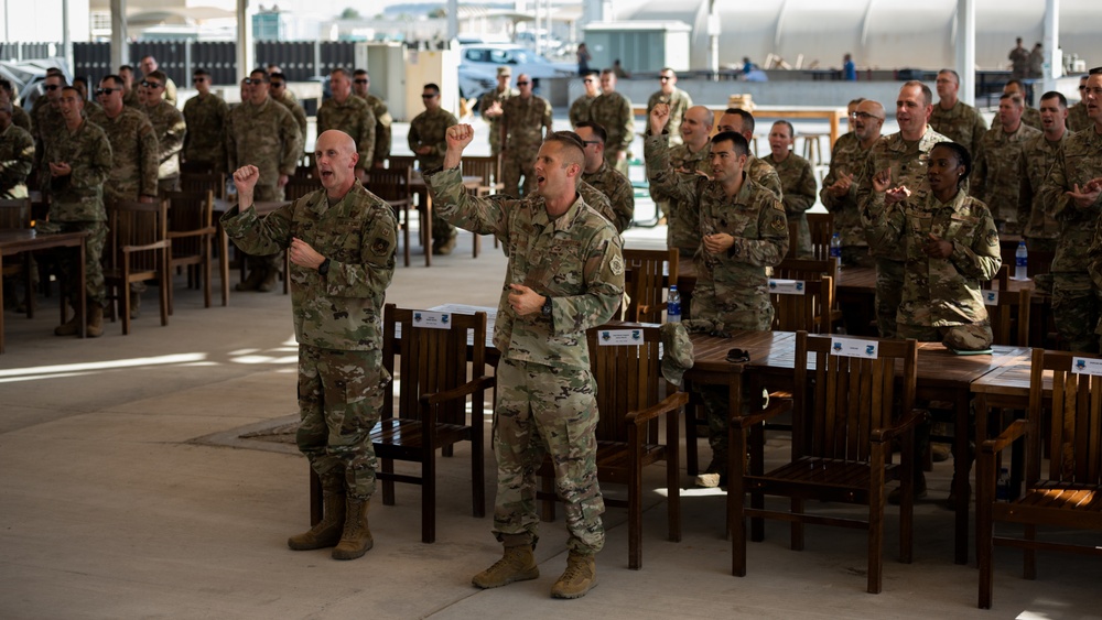 380th EMSG change of command