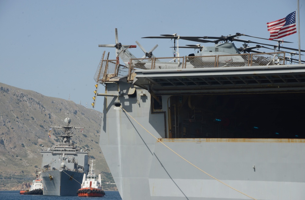 USS Carter Hall (LSD 50) Arrives in Souda Bay, Greece