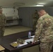Division Command Sgt. Maj. Jim Horn, Task Force Spartan command sergeant major, evaluates Soldiers during TF Spartan BWC Board event