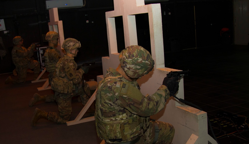 Task Force Spartan Soldiers participate in EST portion of BWC 2021