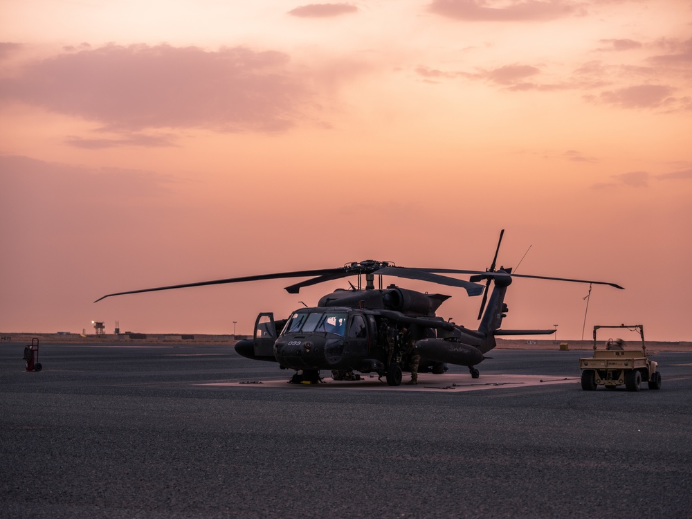 Sunrise on the flight line
