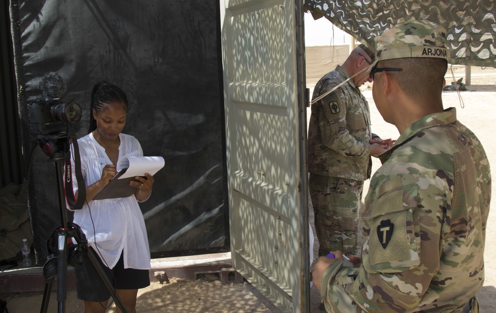 U.S. Army Soldiers participate in Task Force Spartan Best Warrior Competition Warrior Task lanes