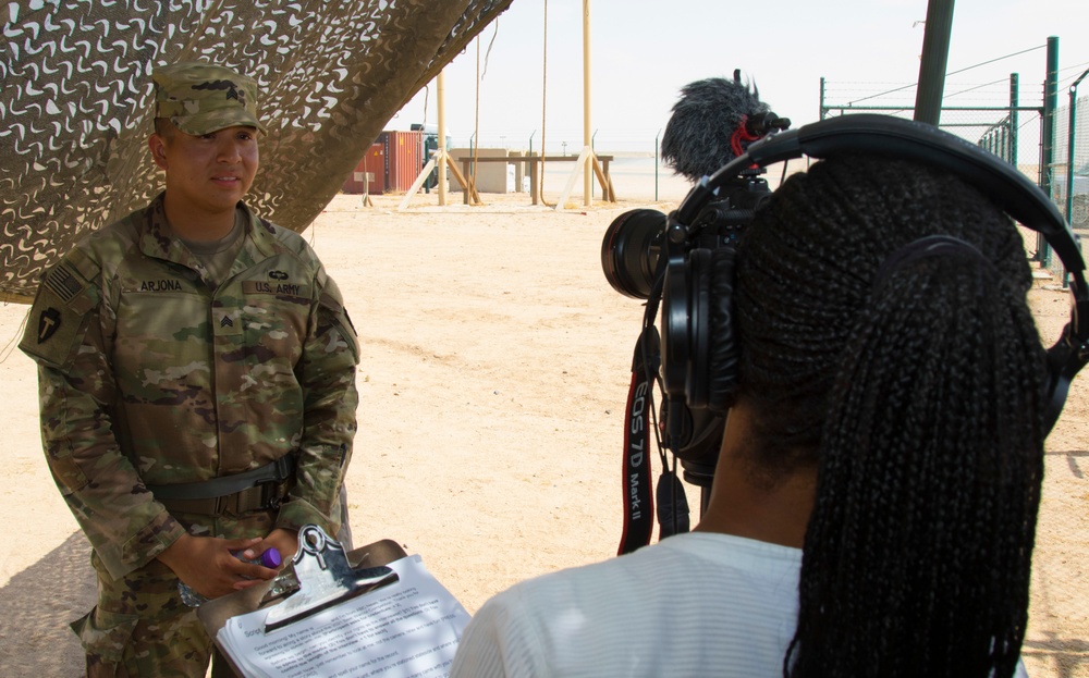 U.S. Army Soldiers participate in Task Force Spartan Best Warrior Competition Warrior Task lanes