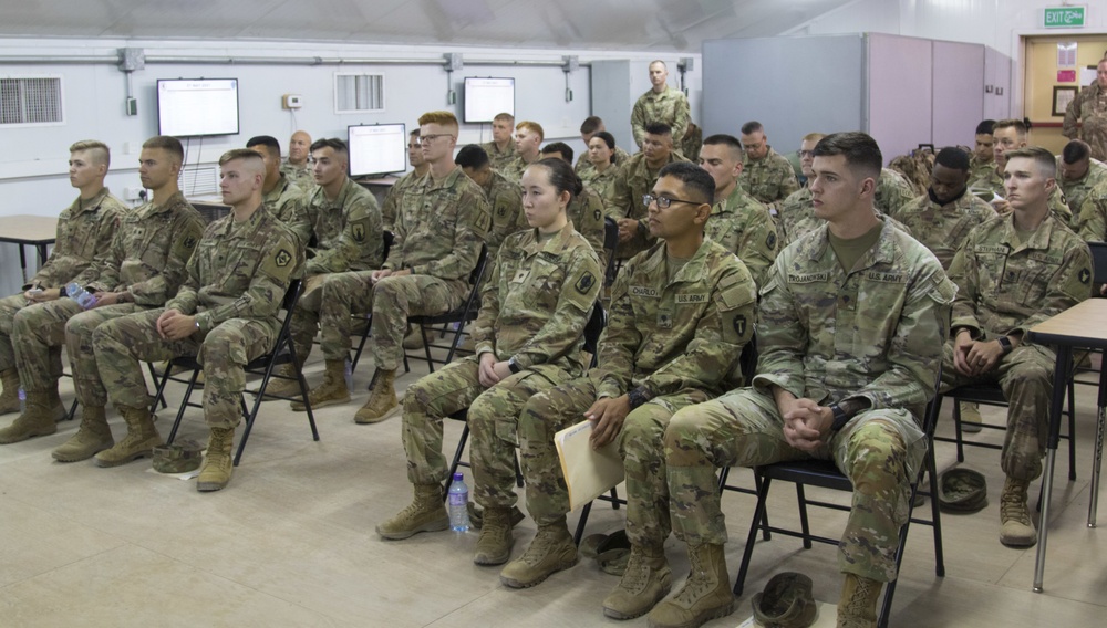 U.S. Army Soldiers in process to Task Force Spartan Best Warrior Competition 2021
