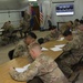 Task Force Spartan Soldiers take written test during BWC 2021
