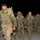 Task Force Spartan Soldiers step off for 12-mile ruck march of TF Spartan Best Warrior Competition 2021