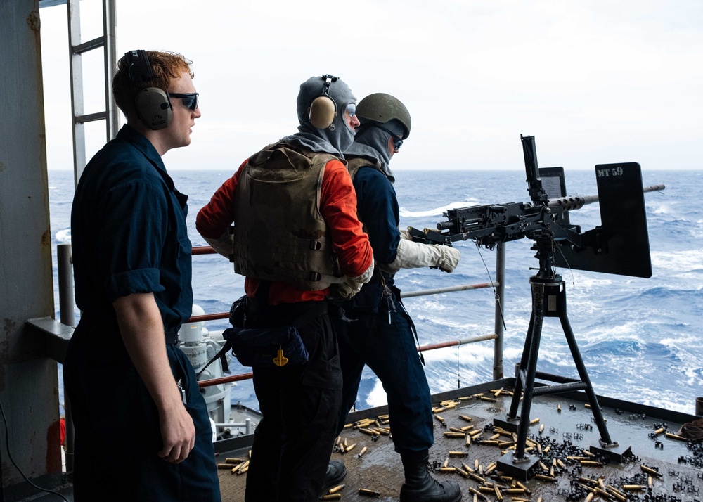 USS Ronald Reagan (CVN 76) Live Fire Exercise