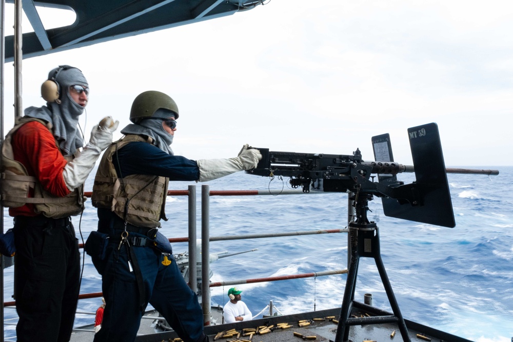 USS Ronald Reagan (CVN 76) Live Fire Exercise