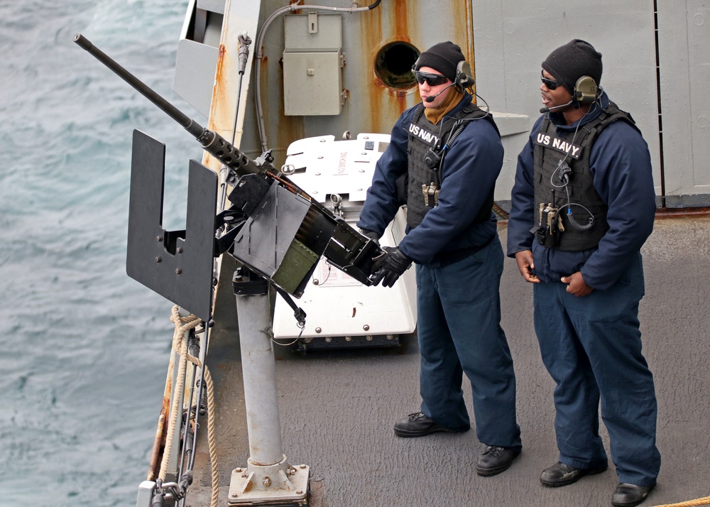 USS San Antonio Live-Fire Excercise