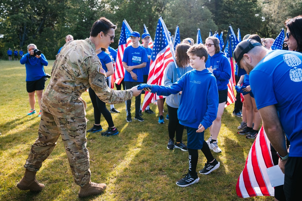 Members of the 1st Battalion, 168th Aviation Regiment honor our fallen heroes