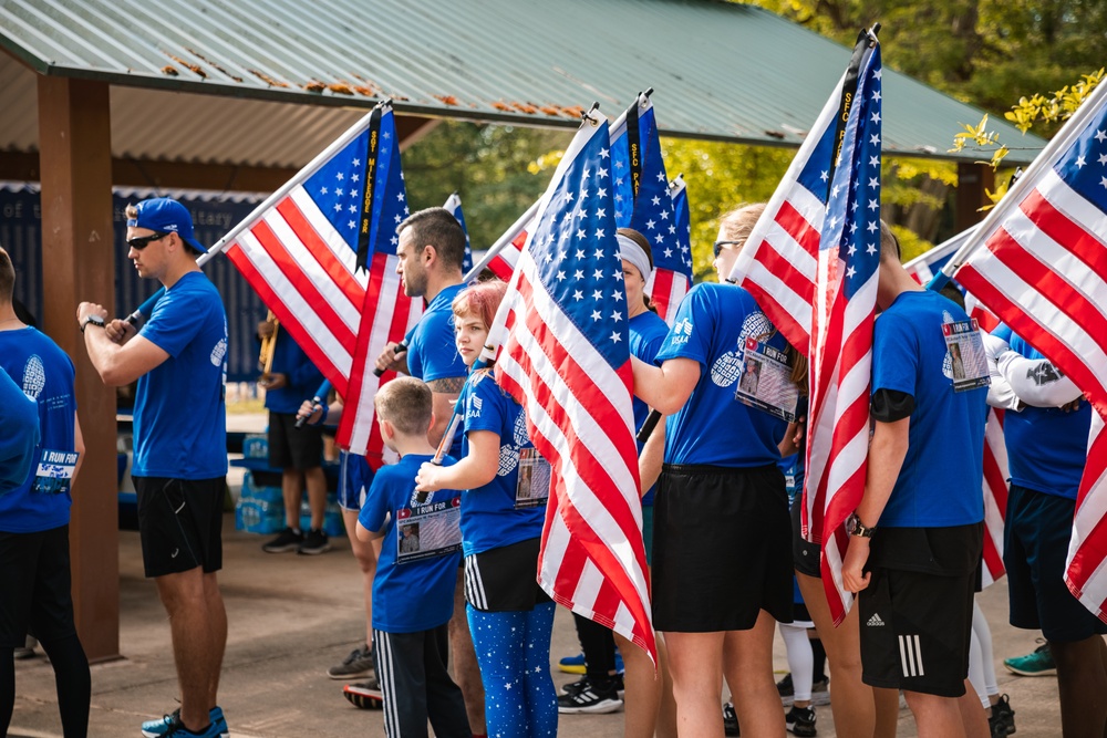 Members of the 1st Battalion, 168th Aviation Regiment honor our fallen heroes