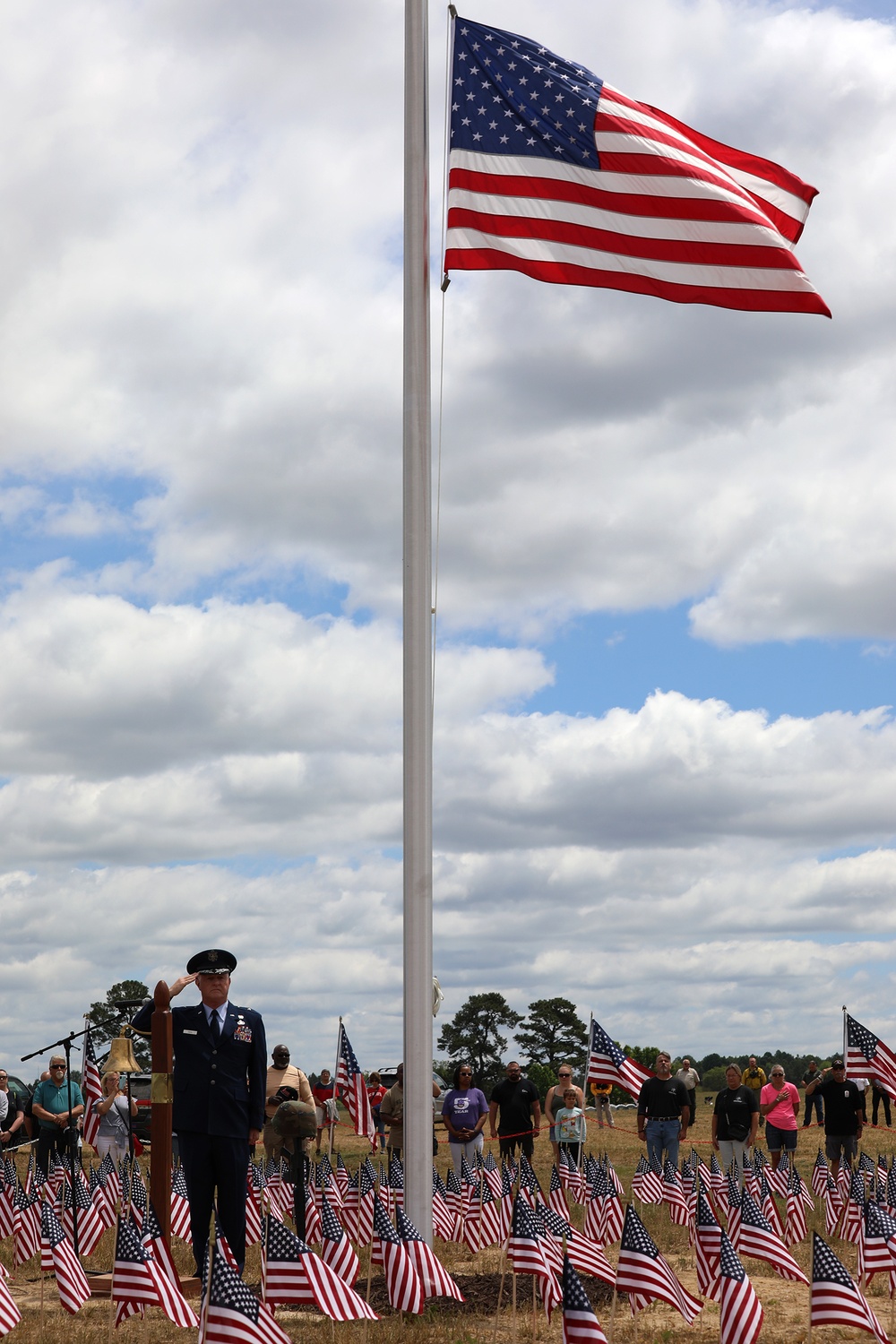 NC Air Guard Leader honors Fallen at Memorial Day Ceremony