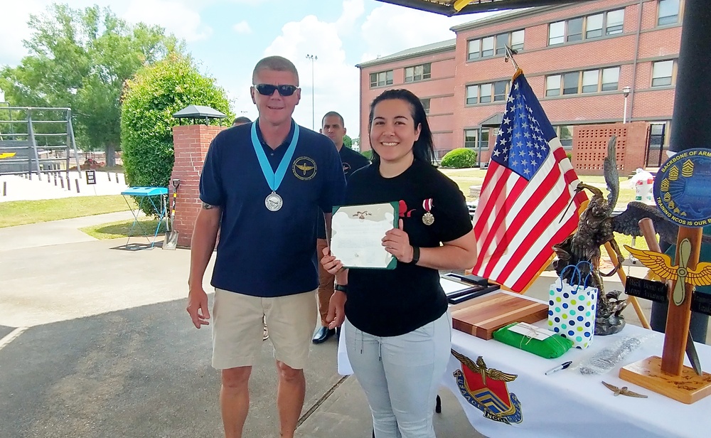 1st Sgt Edna R. Vargas, NCOA-R Deputy Commandant Hail and Farewell