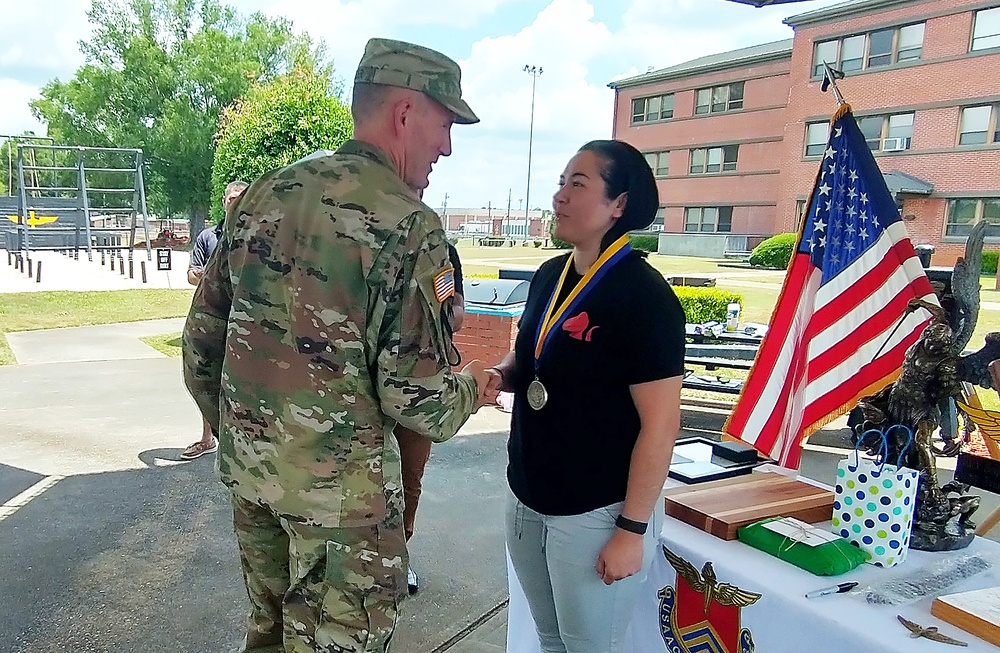 1st Sgt Edna R. Vargas, NCOA-R Deputy Commandant Hail and Farewell