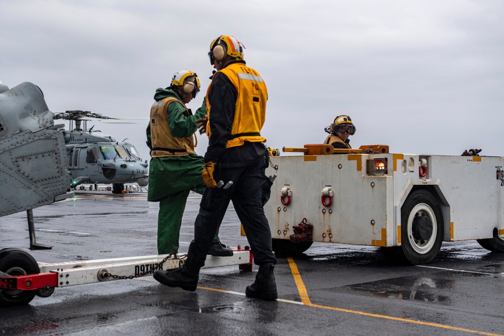 USS America (LHA 6) Conducts Flight Operations