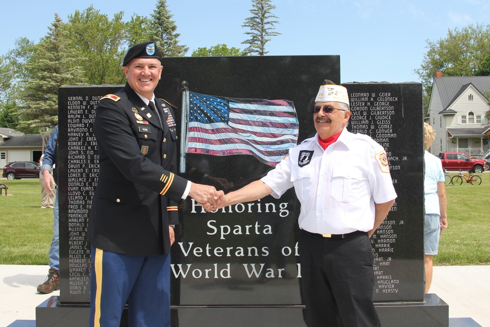 Fort McCoy Soldiers support Sparta Memorial Day events