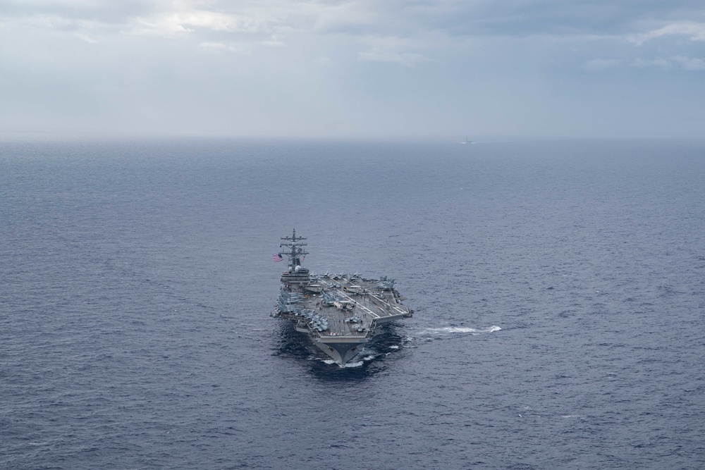 USS Ronald Reagan (CVN 76) Operates in the Philippine Sea