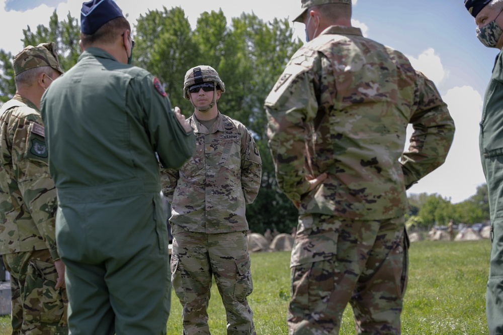 1-3rd Attack Battalion sets up Operations Command Post in Hungary