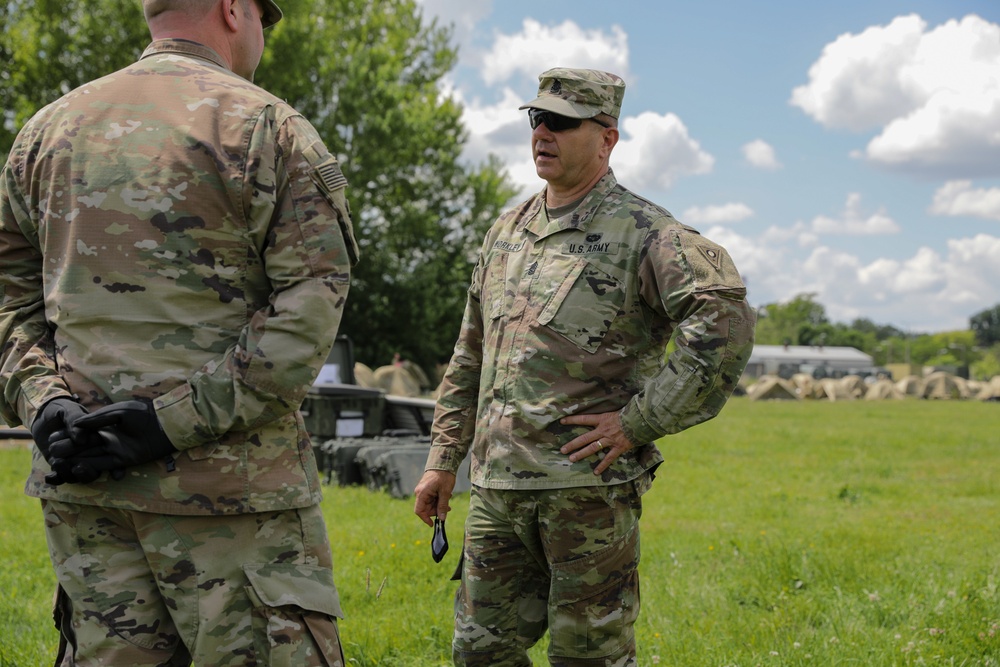 1-3rd Attack Battalion sets up Operations Command Post in Hungary