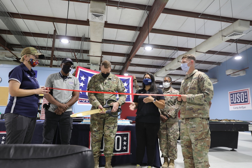 Camp Arifjan USO re-opens