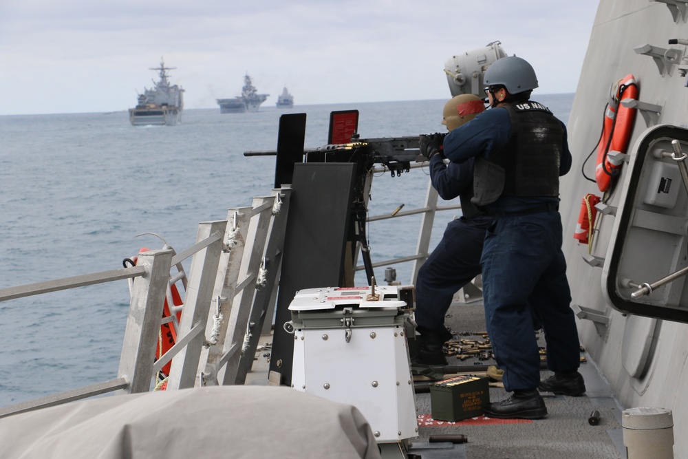 USS JACKSON underway in Southern California