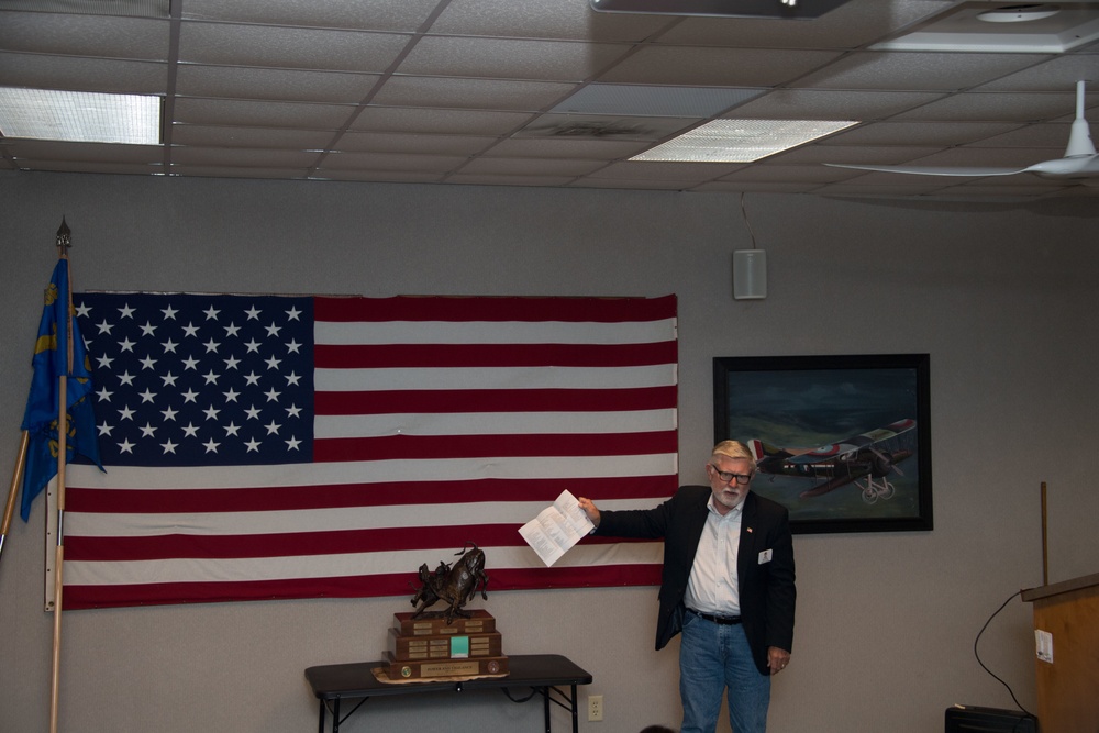 Mr Sid Eppes speaks about the tie to the Power and Vigilance Award.