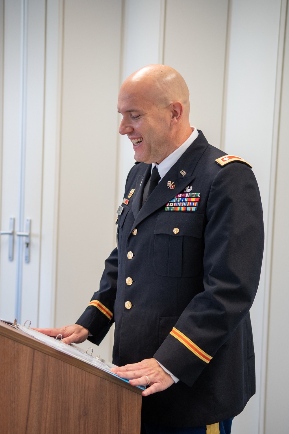 409th Theater Contracting Center Change of Director Ceremony