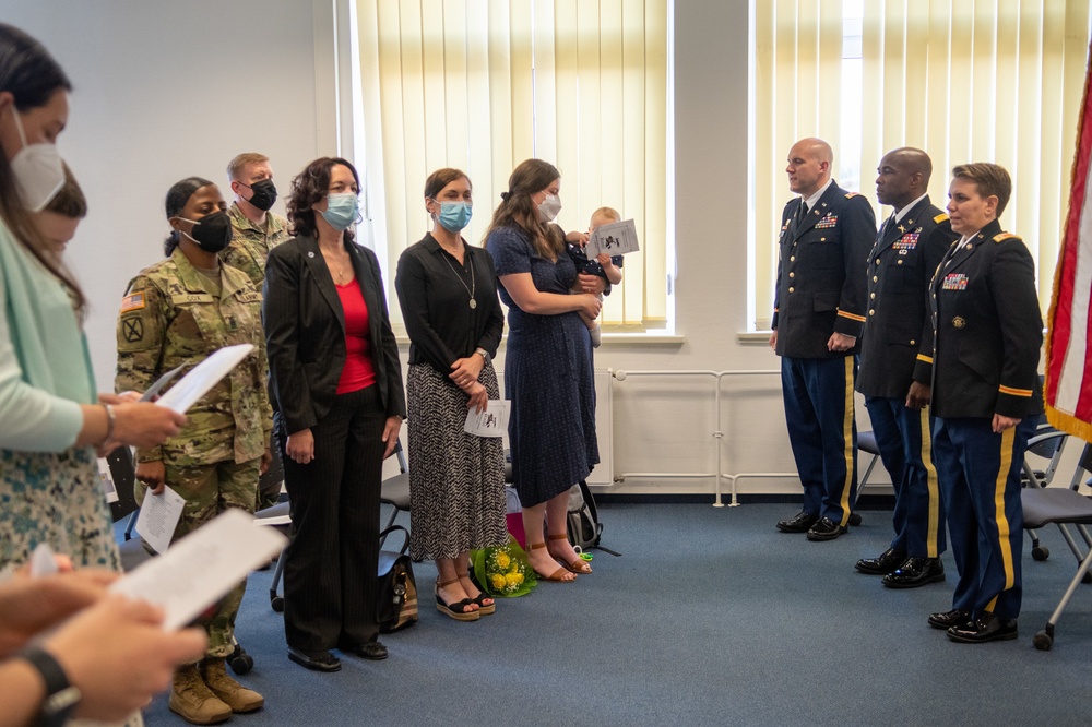 409th Theater Contracting Center Change of Director Ceremony