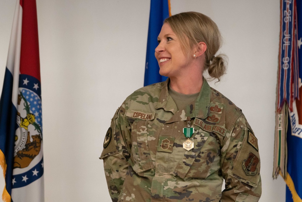 Master Sgt. Copeland promoted to senior master sergeant