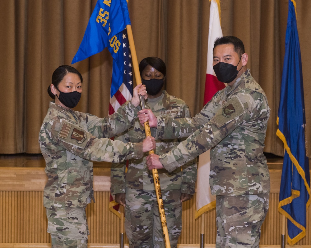 35th Healthcare Operations Squadron Change of Command