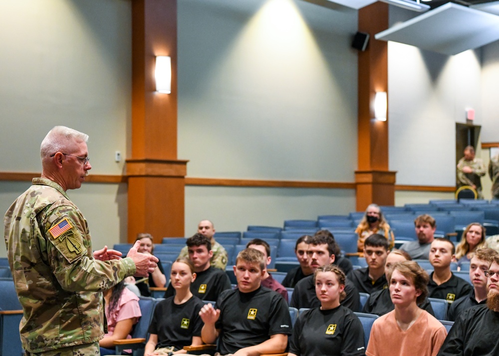 Future Soldiers visit Redstone Arsenal, learn more about Army life