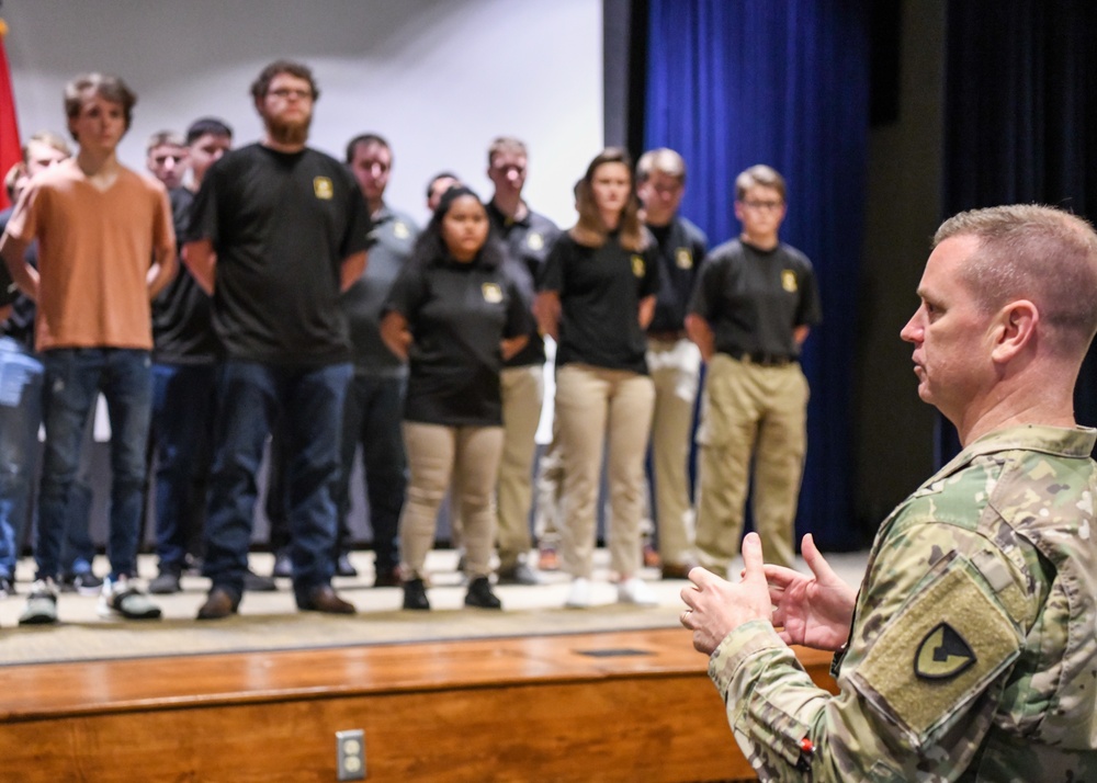 Future Soldiers visit Redstone Arsenal, learn more about Army life