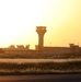 Sunset at Erbil Air Base