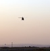 Sunset at Erbil Air Base