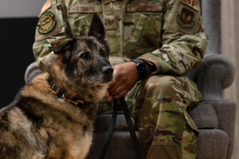 Sabers honor MWD with retirement ceremony