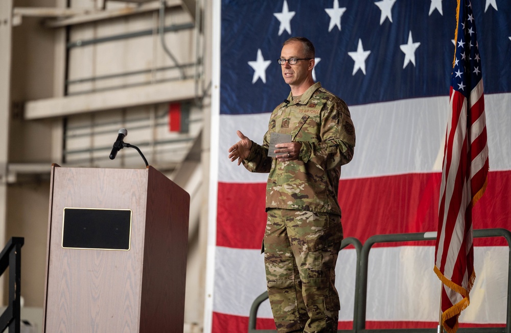 436th AW leadership engages with Airmen