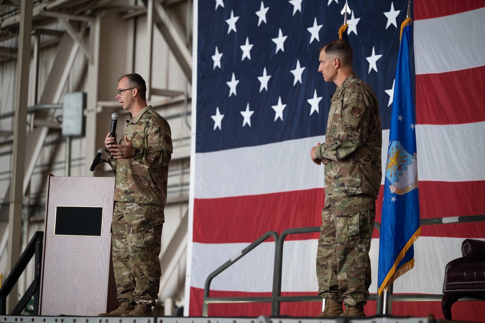 436th AW leadership engages with Airmen