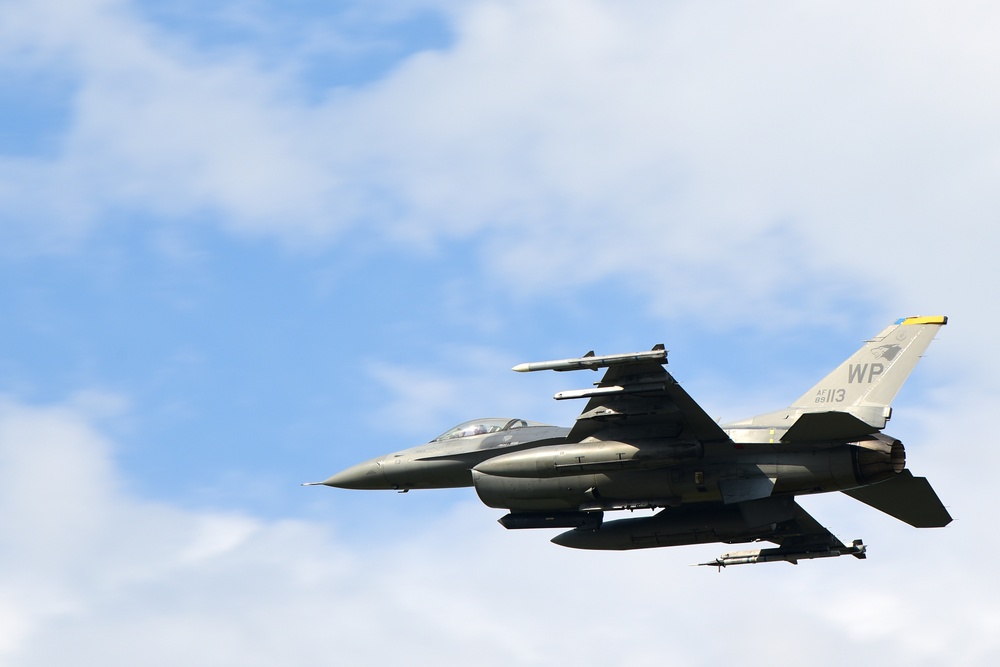 F-16s soar during Red Flag-Alaska 21-2