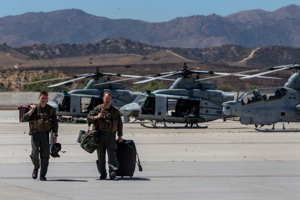 HMLA-369 returns from predeployment training in Yuma