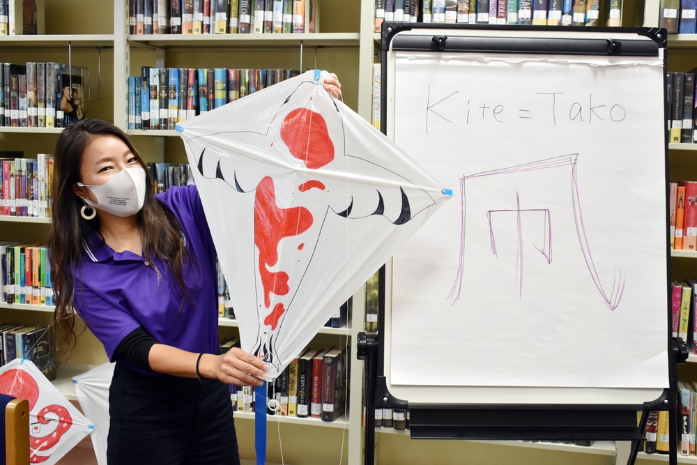Camp Zama community learns about traditional Japanese kites