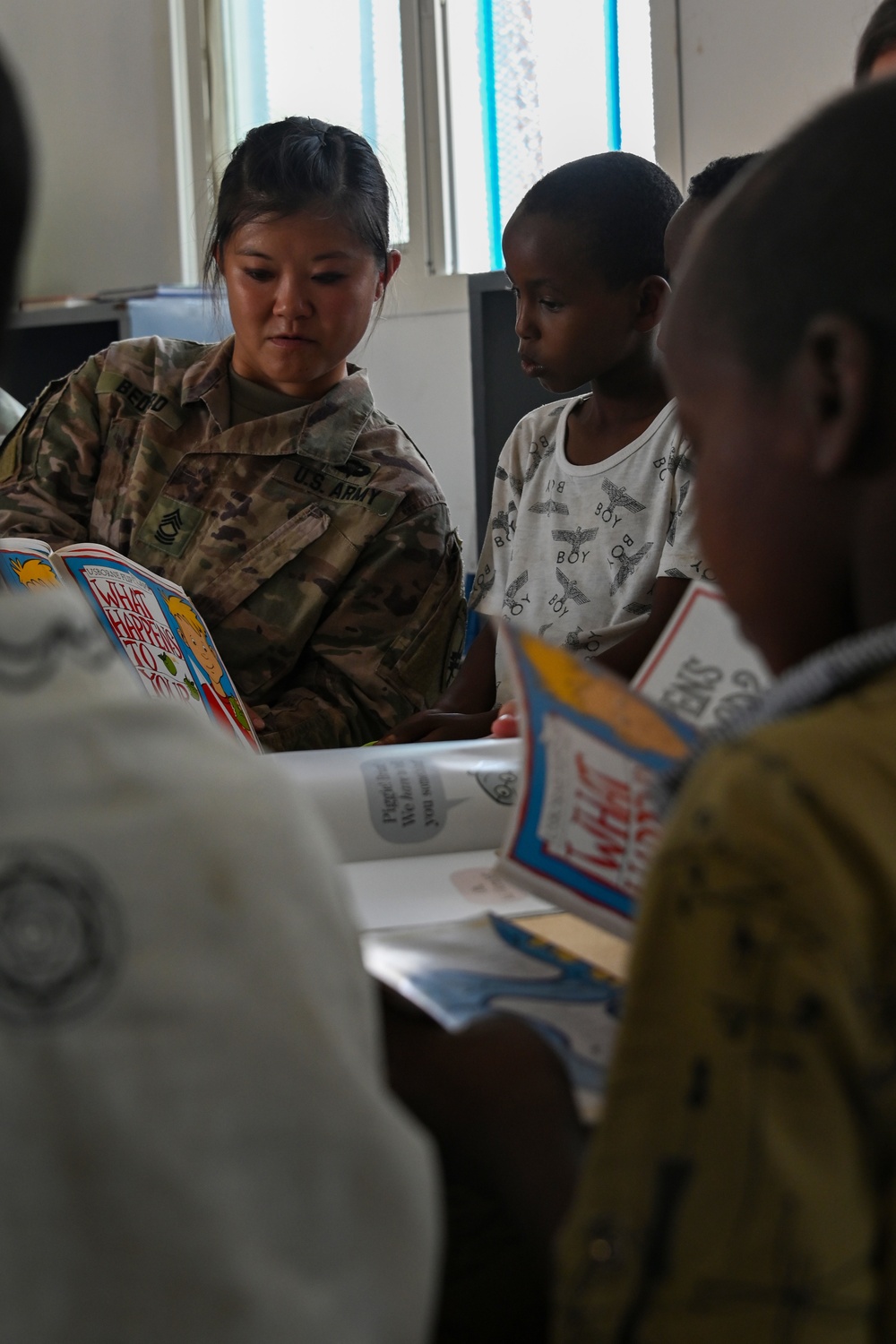 Civil Affairs East Africa, US Embassy dedicate library to promote education