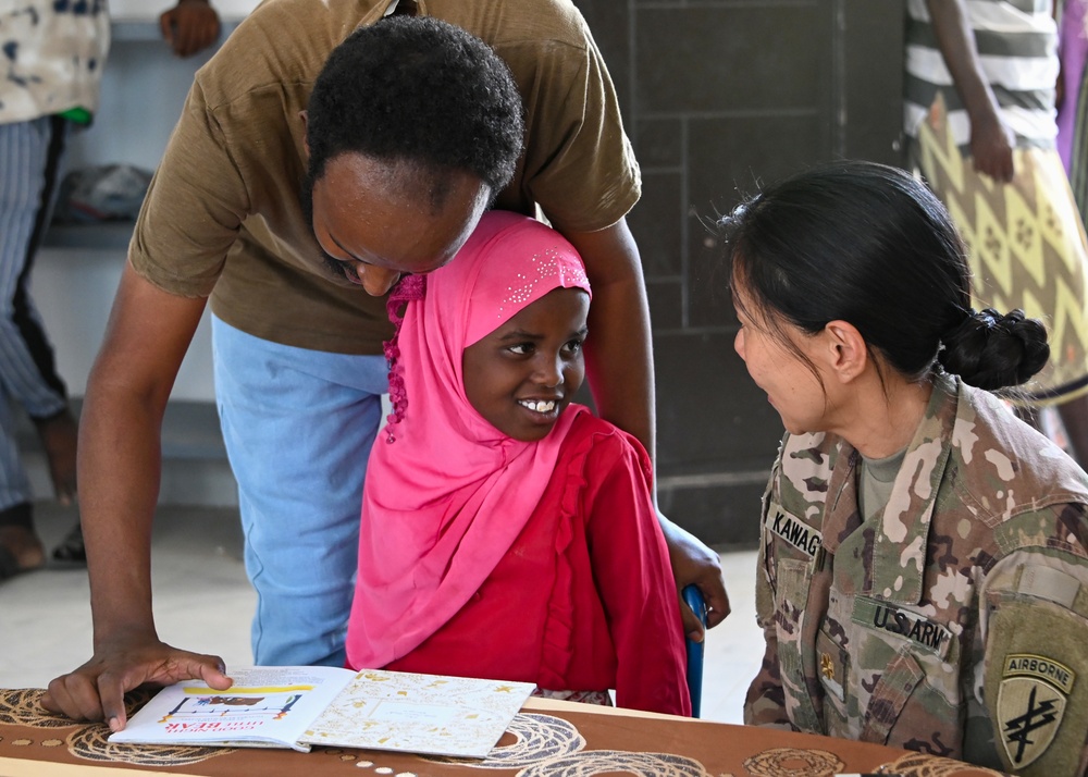 Civil Affairs East Africa, US Embassy dedicate library to promote education