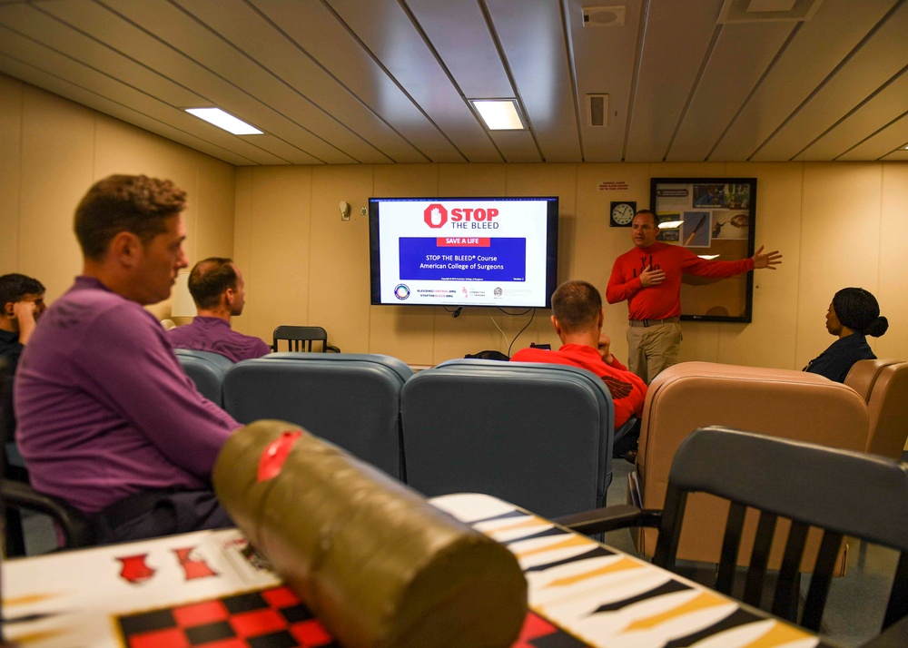 USS Hershel &quot;Woody&quot; Williams training