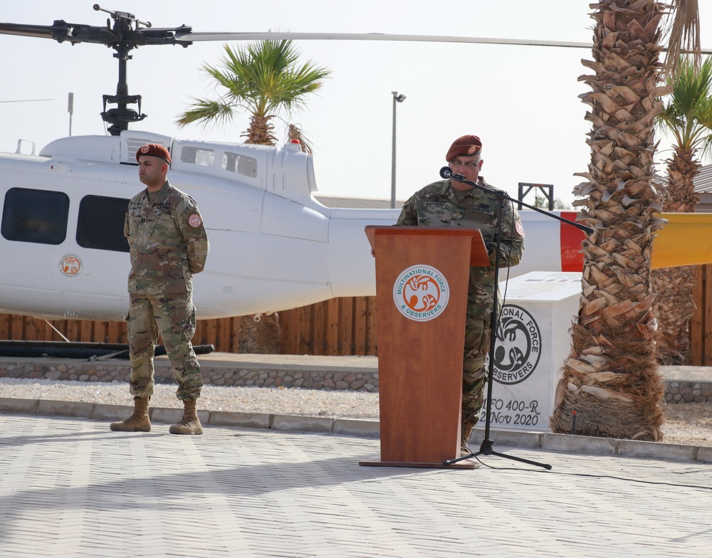 Task Force Sinai Honors the Fallen for Memorial Day