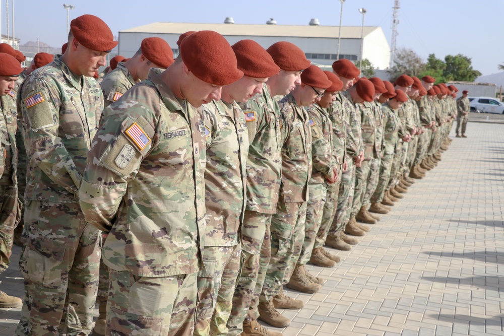 Task Force Sinai Honors the Fallen for Memorial Day