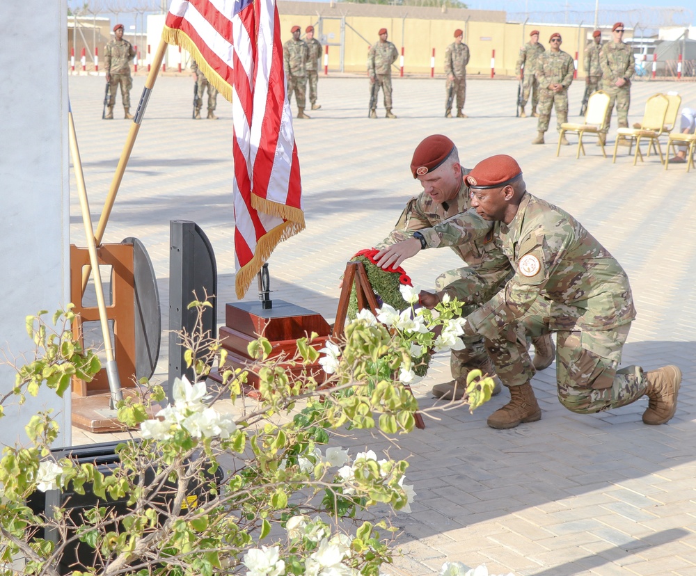 Task Force Sinai Honors the Fallen for Memorial Day