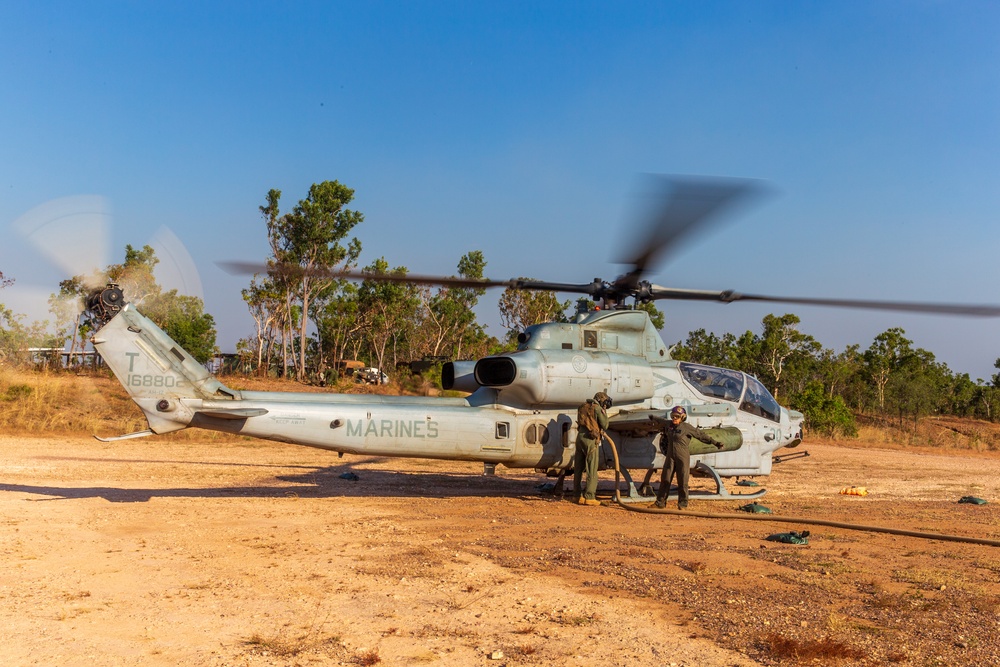 MRF-D conducts forward arming and refueling point and live-fire training